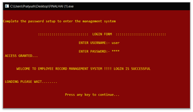 Employee DBMS